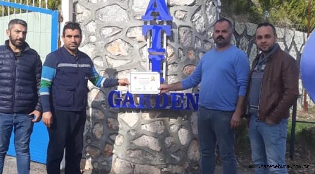 ALAÇATI GARDEN ÖDÜLÜNÜ ALDI
