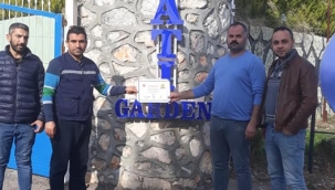 ALAÇATI GARDEN ÖDÜLÜNÜ ALDI