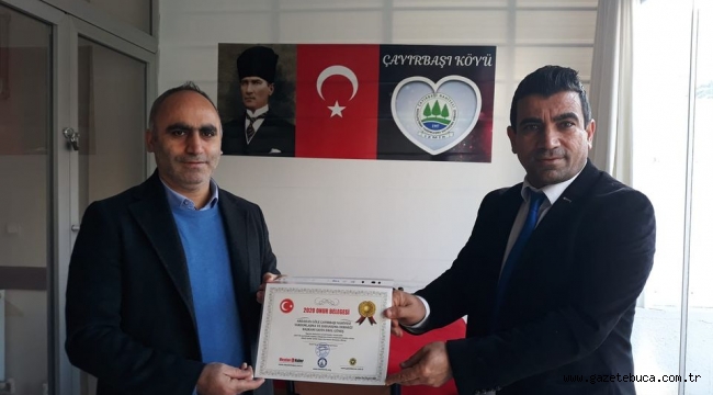 ARDAHAN GÖLE ÇAYIRBAŞI DERNEĞİ ÖDÜLÜNÜ ALDI