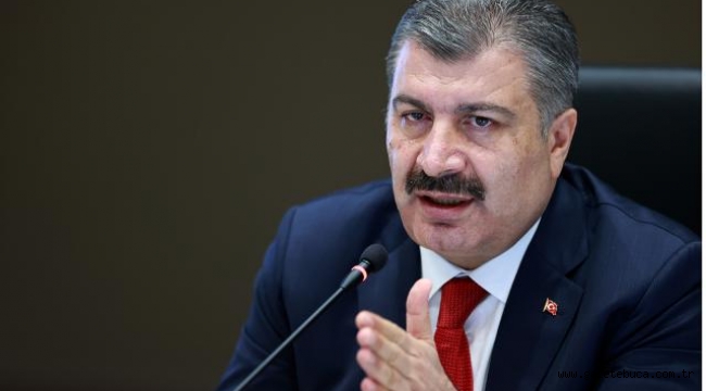 Bakan Koca'dan 'sağlık çalışanlarına destek' paylaşımı