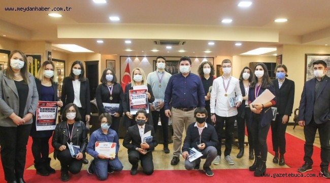  Başkan Kılıç geleceğin bilim önderlerini ağırladı