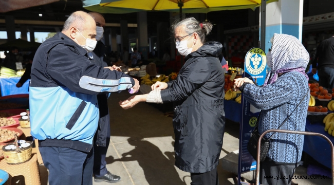 ​​​​​​Başkan Kılıç'tan Bucalılara çağrı: "Tüm kentimizi maviye boyayalım"