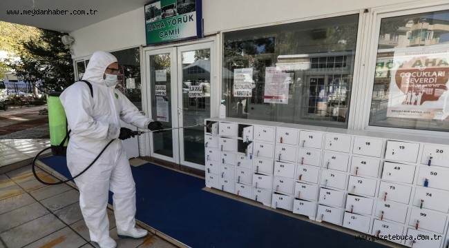 Buca'da koronavirüse karşı üst düzey güvenlik önlemleri