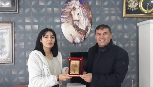 FUAT DEĞİRMENCİ ÖDÜLÜNÜ ALDI