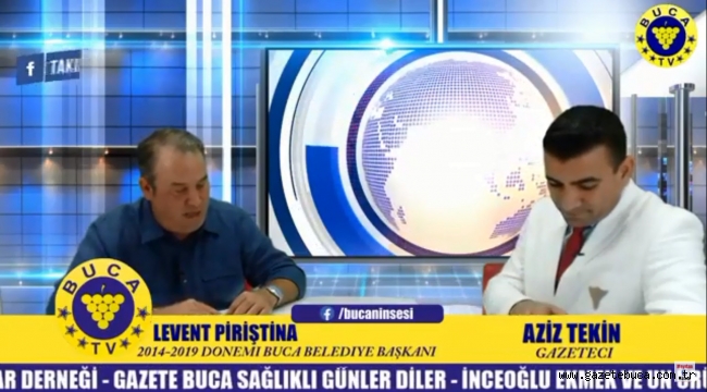 LEVENT PİRİŞTİNA BUCANIN 25 YILI PROGRAM KONUĞU LEVENT PİRİŞTİNA