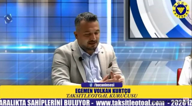 TAKSİTLEOTOAL KURUCUSU EGEMEN VOLKAN KURTÇU CANLI YAYIN KONUĞUMUZDU