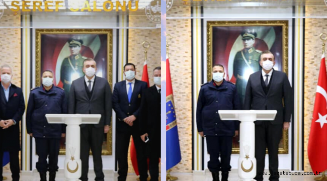 BUCA KAYMAKAMI'NDAN TUĞGENERAL SN. HÜSEYİN HİLMİ ATABAY'A ZİYARET