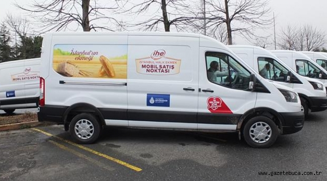 İBB'NİN 40 MOBİL EKMEK BÜFESİ HİZMETTE