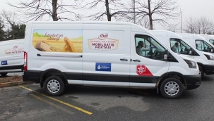 İBB'NİN 40 MOBİL EKMEK BÜFESİ HİZMETTE