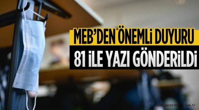 MEB'den kurslar için yüz yüze eğitim kararı
