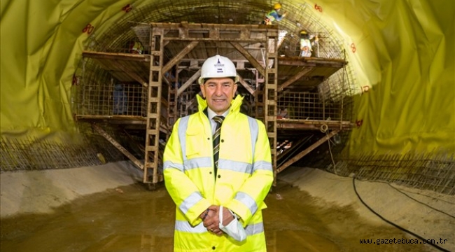 Narlıdere Metrosu'nda ışık göründü