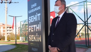 ŞEHİT POLİSİN İSMİ TİRE'DE YAŞAYACAK