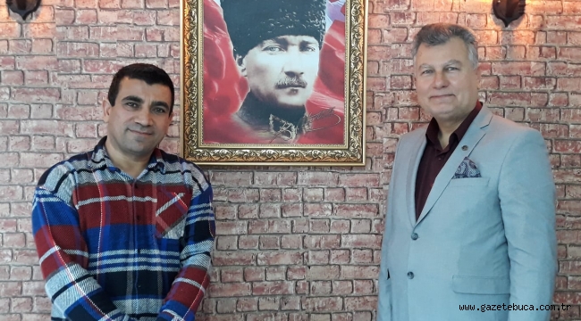 THY BUCA ŞUBE BAŞKANI SAYIN İZZET ATAN'DAN ZİYARET 