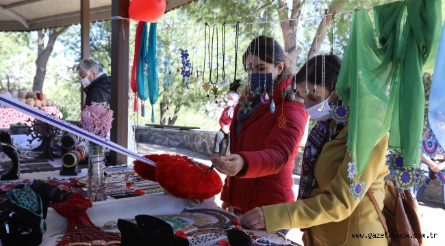 Bucalı kadınlar hem üretti hem kazandı