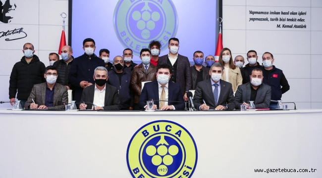 Emek dostu belediye Buca'da imza süreci tamamlandı