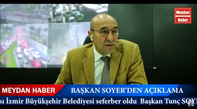 İZMİR'DE SEL FELAKETİ