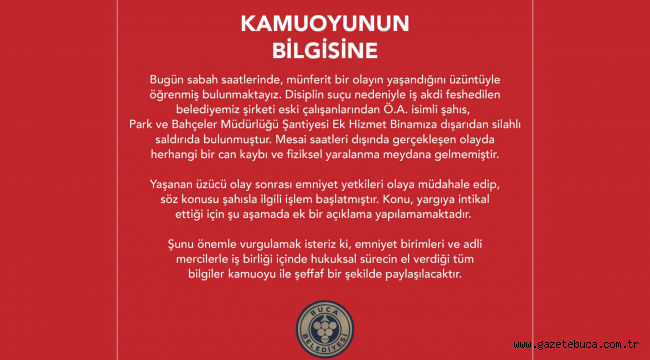 Kamuoyunun Bilgisine