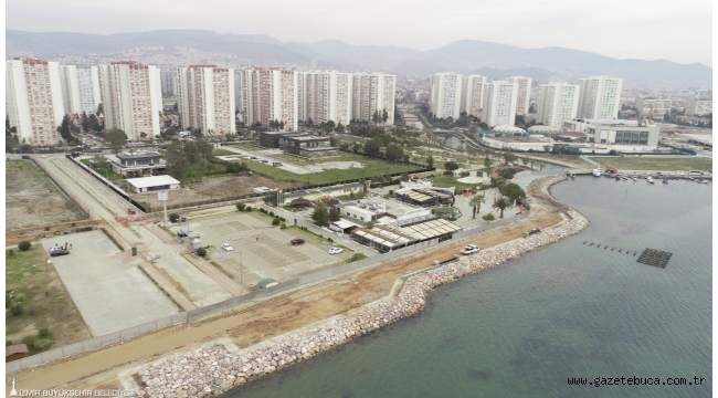 Mavişehir'deki kıyı projesinde yoğun tempo
