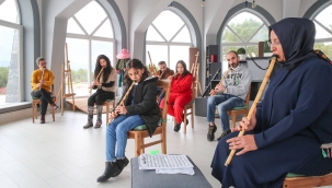 Ney kursu Bucalılara nefes oldu