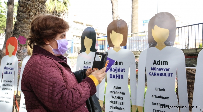 Özgecan Aslan için Şirinyer Parkı'nda farkındalık koridoru