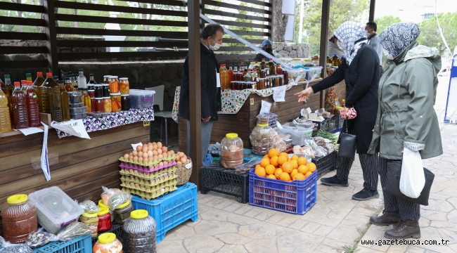 Üretici Köy Pazarı, Bucalı üreticilere nefes aldırdı