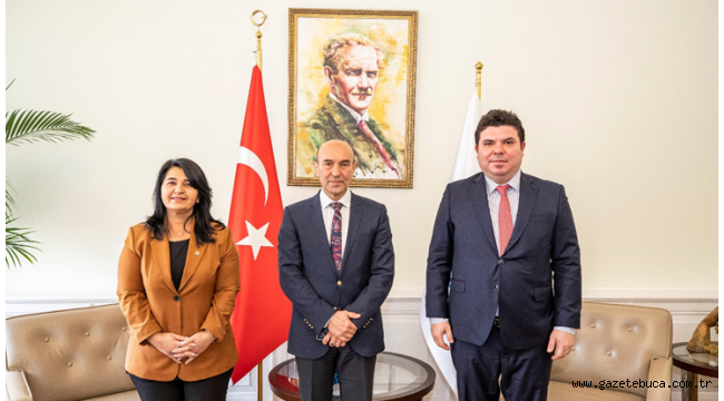 Başkan Soyer'e teşekkür ziyareti