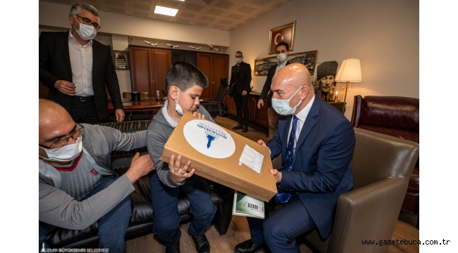 Başkan Soyer kusursuz kulağa sahip Bager'i ağırladı