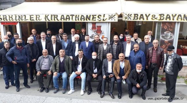 ÖLÜM YILDÖNÜMÜNDE KANAAT ÖNDERLERİNDEN HÜSAMETTİN BAYRAM BUCA'DA DUALARLA ANILDI.