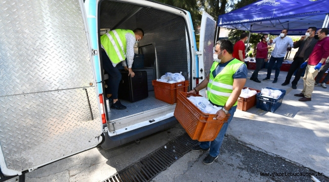 176 bin 500 kişilik iftar yemeği dağıtıldı
