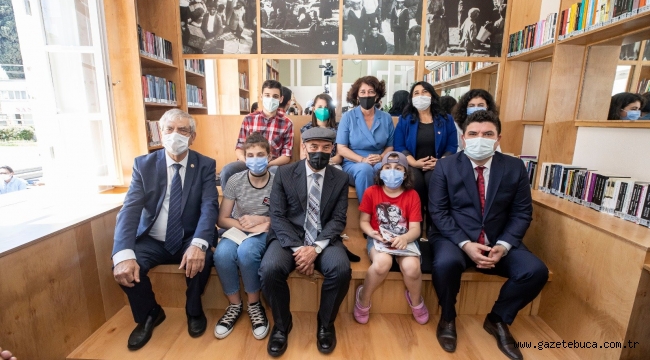 Başkan Soyer Buca'da Işılay Saygın Kütüphanesi'ni açtı