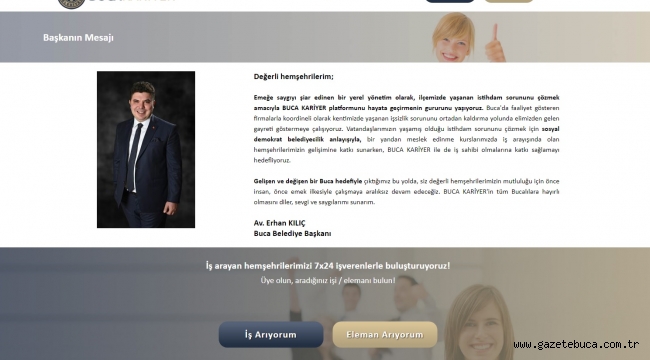 Buca Belediyesi işveren ile işçi arasında köprü