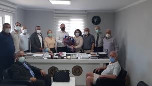 BUCA'LI MUHTARLARDAN TOPAÇ'A ZİYARET