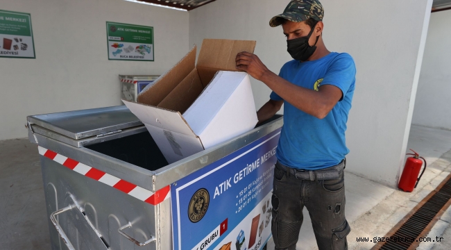 Buca'nın Atık Getirme Merkezi hizmete açıldı