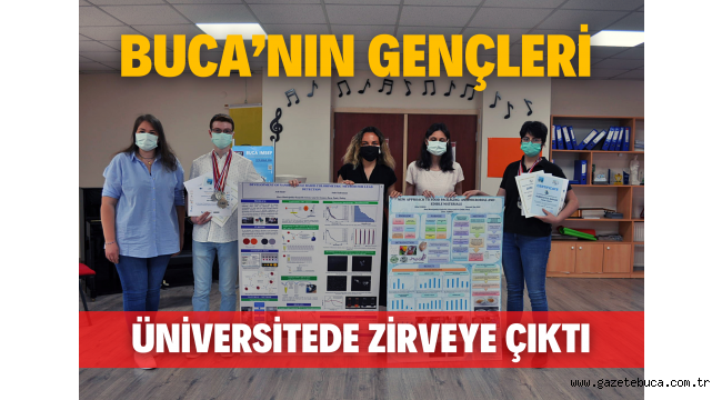 Buca'nın gençleri üniversitede zirveye çıktı 