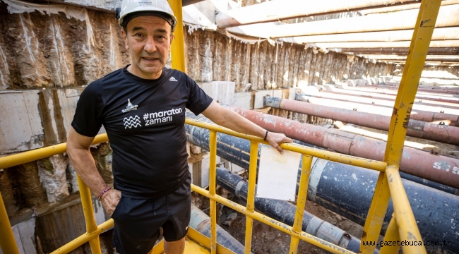 METRO TÜNELİNDE SABAH KOŞUSU