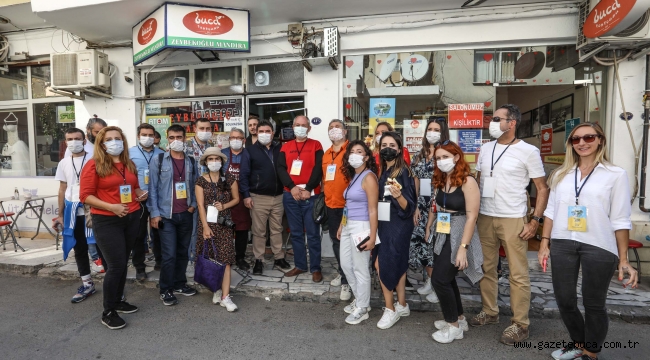 Sosyal medya fenomenleri Buca'da tarih turunda