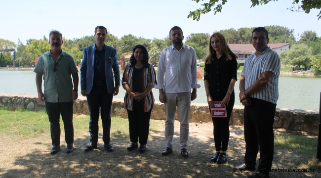 BUCA GÖLET CANLI YAYIN KONUKLARI RENK KATTI