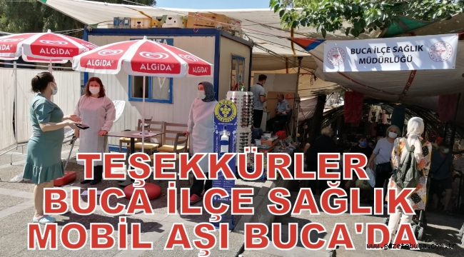 TEŞEKKÜRLER BUCA SAĞLIK MÜDÜRLÜĞÜ