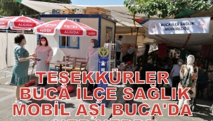 TEŞEKKÜRLER BUCA SAĞLIK MÜDÜRLÜĞÜ