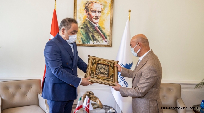 Başkan Soyer İran'ın İstanbul Başkonsolosunu ağırladı