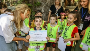 Buca'nın minikleri doğa kampında