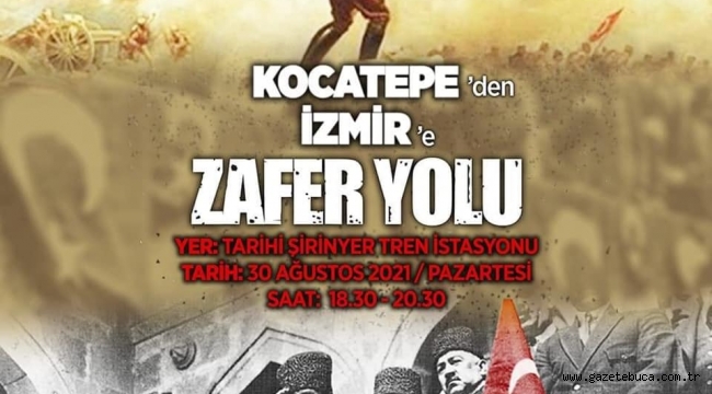 ZAFERİN 99.YIL DÖNÜMÜNDE MHP BUCA'DAN "KOCATEPE'DEN İZMİR'E ZAFER YOLU" SERGİSİ