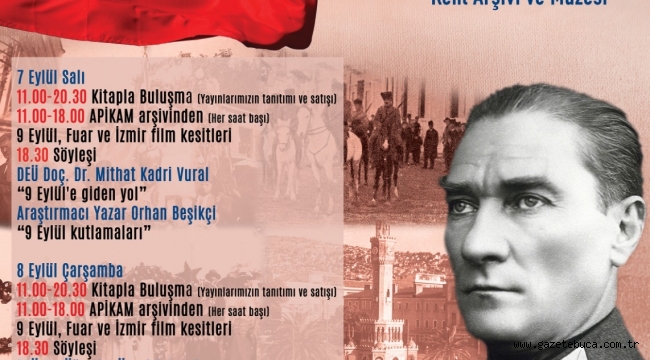 APİKAM'dan "99. yılında 9 Eylül" etkinlikleri