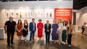Başkan Soyer, Artifex Ludens-Sanatla Oyun sergisinin açılışına katıldı