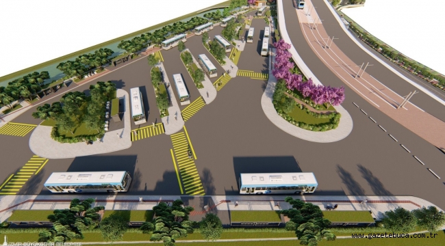 Halkapınar Aktarma Merkezi yepyeni bir görünüme kavuşacak