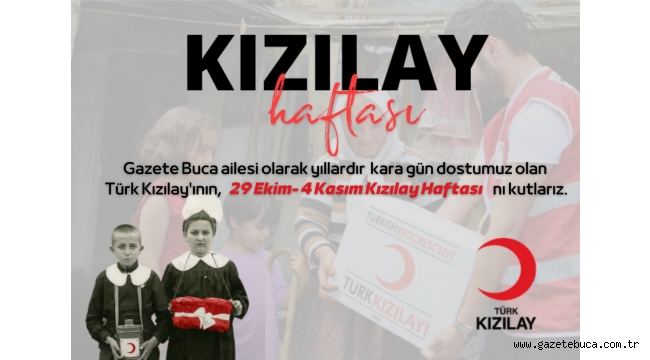 29 Ekim- 4 Kasım Kızılay Haftası