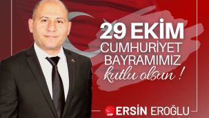 "29 EKİM CUMHURİYET BAYRAMINIZ KUTLU OLSUN!" - ERSİN EROĞLU | BUCA BELEDİYESİ CHP MECLİS ÜYESİ 
