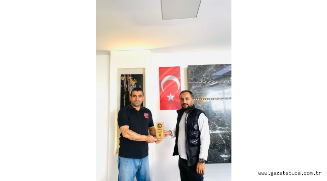 AHMET DOĞAN ÖDÜLÜNÜ ALDI