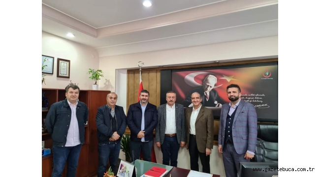 BAŞHEKİM OP. DR. CENK SİNAN ATALAY'A HAYIRLI OLSUN ZİYARETİ