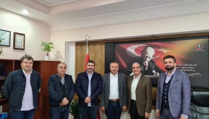 BAŞHEKİM OP. DR. CENK SİNAN ATALAY'A HAYIRLI OLSUN ZİYARETİ